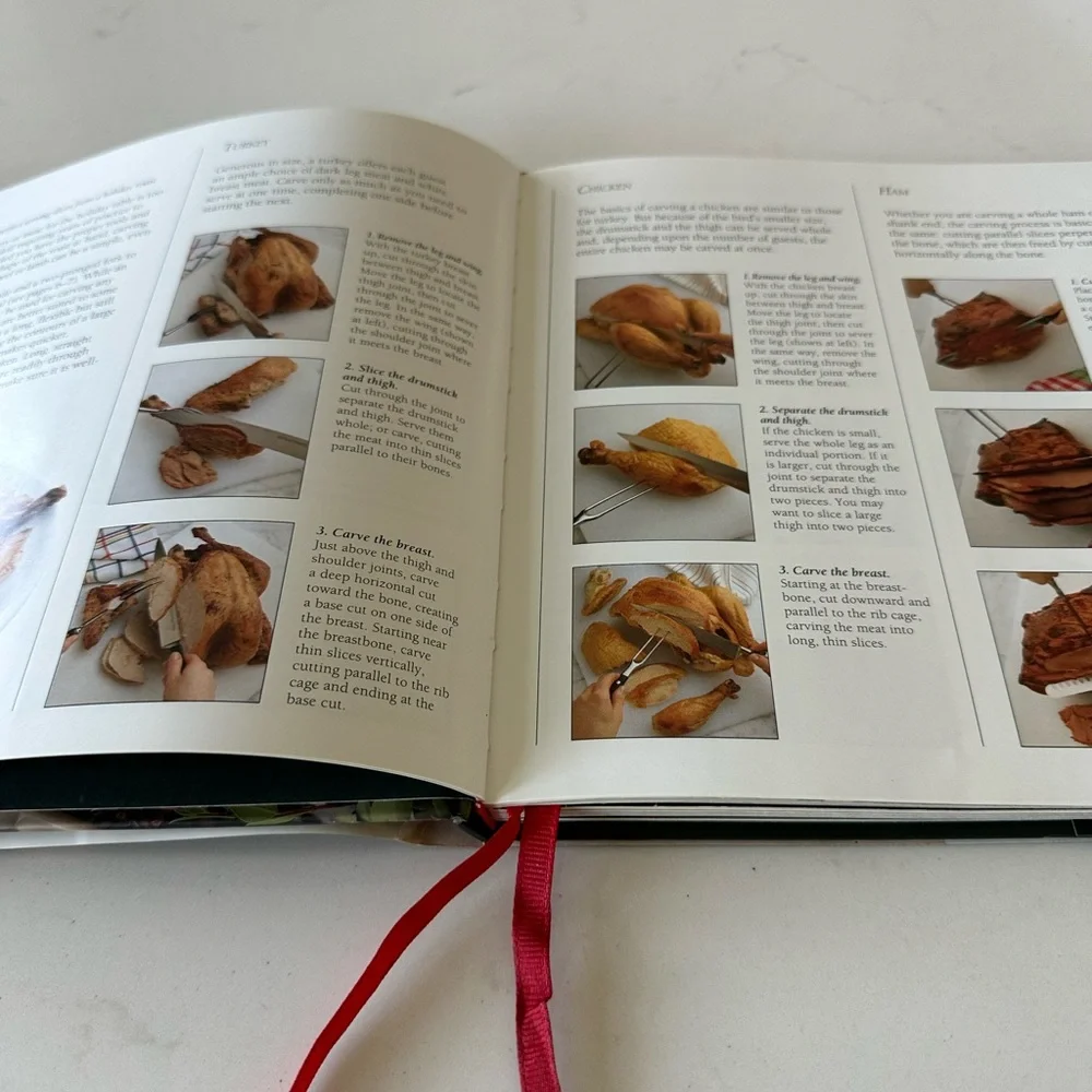 Williams Sonoma Festive Feasts Cookbook - Green and Brown Cover
